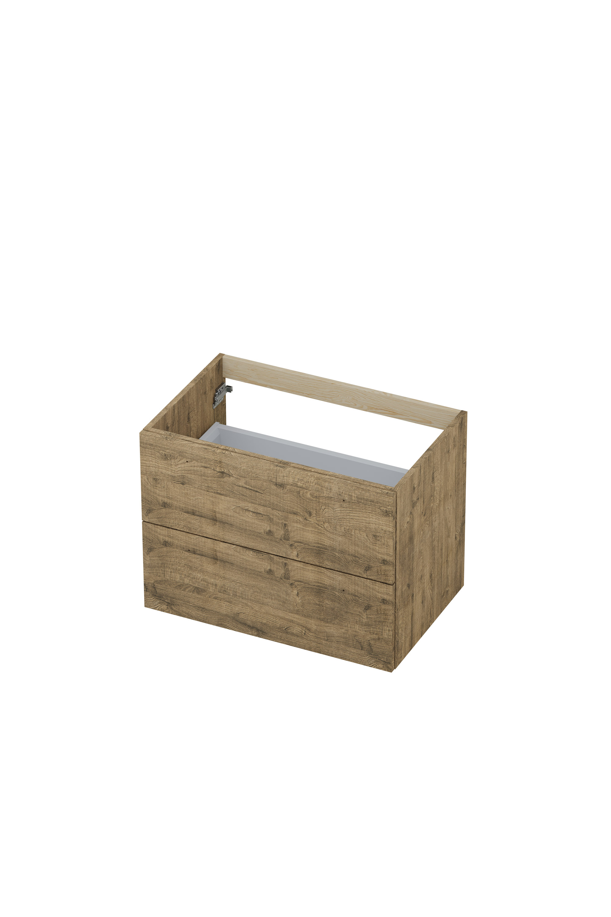 INK Onderkast  2 laden met grepen hout d