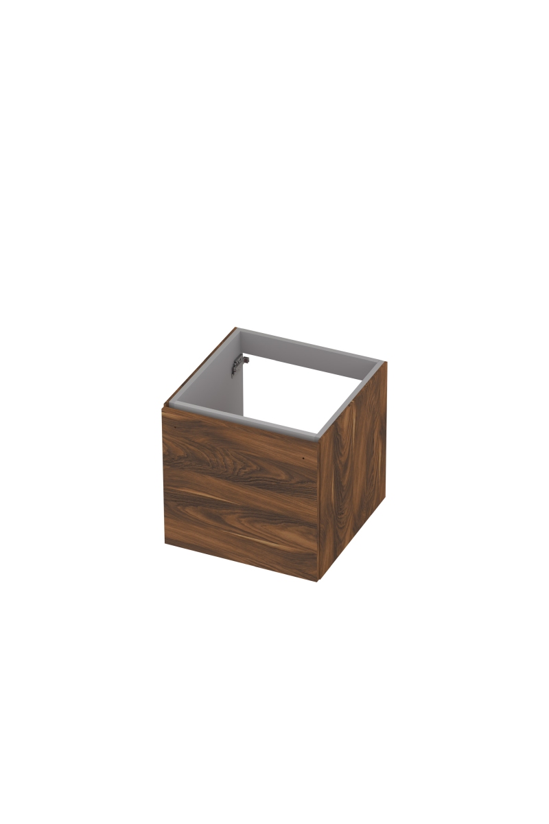 INK Onderkast  1 lade softclose met greep hout decor 48 cm x 48 cm x 45 cm Noten 1258002