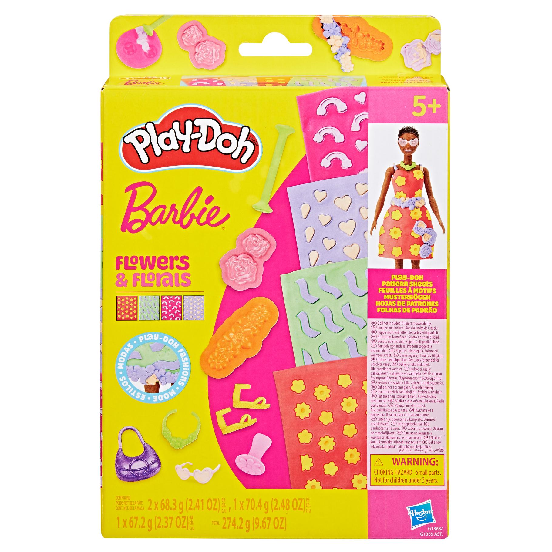 Top1Toys Play-Doh Barbie flowers and florals