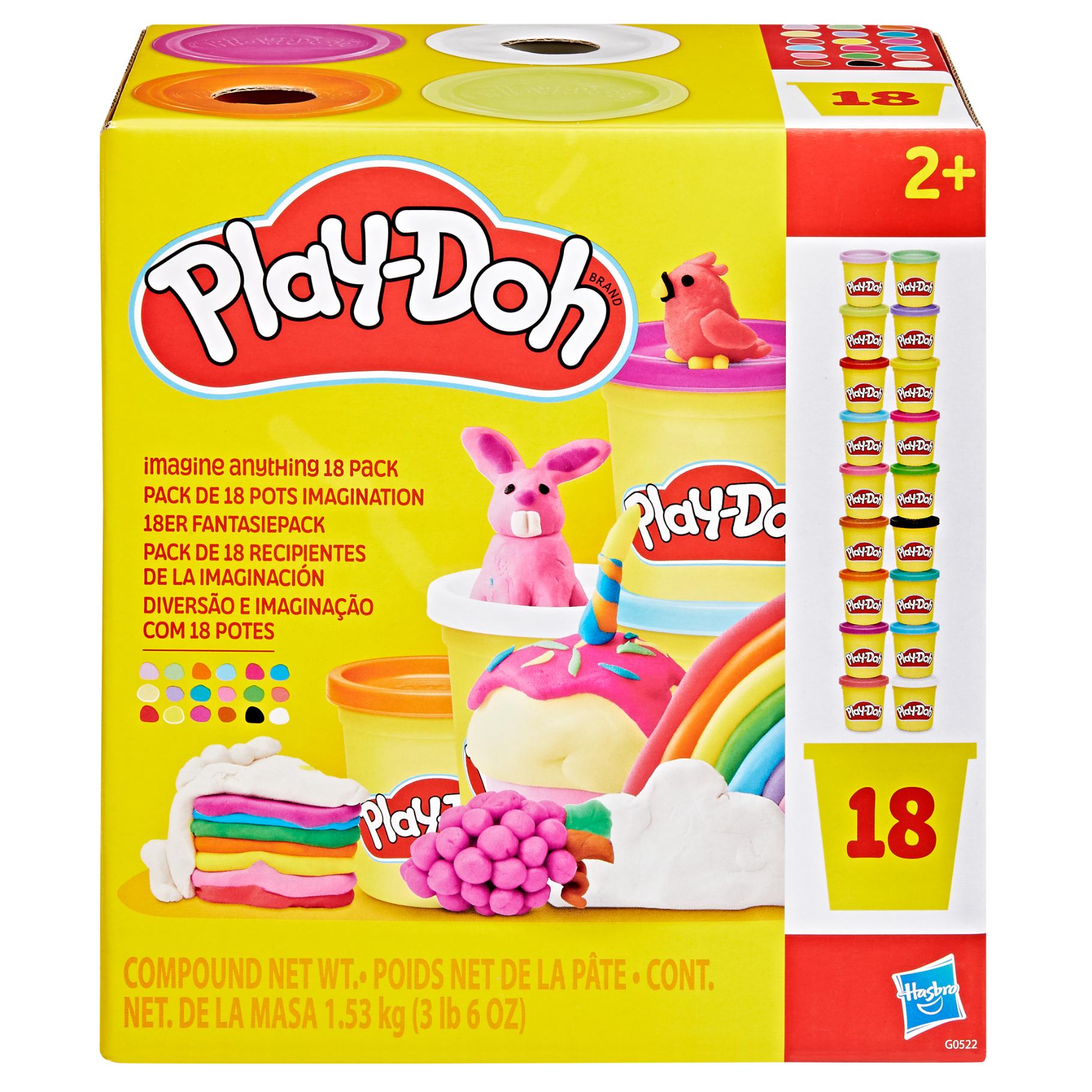 Top1Toys Play-Doh imagine anything 18 pack