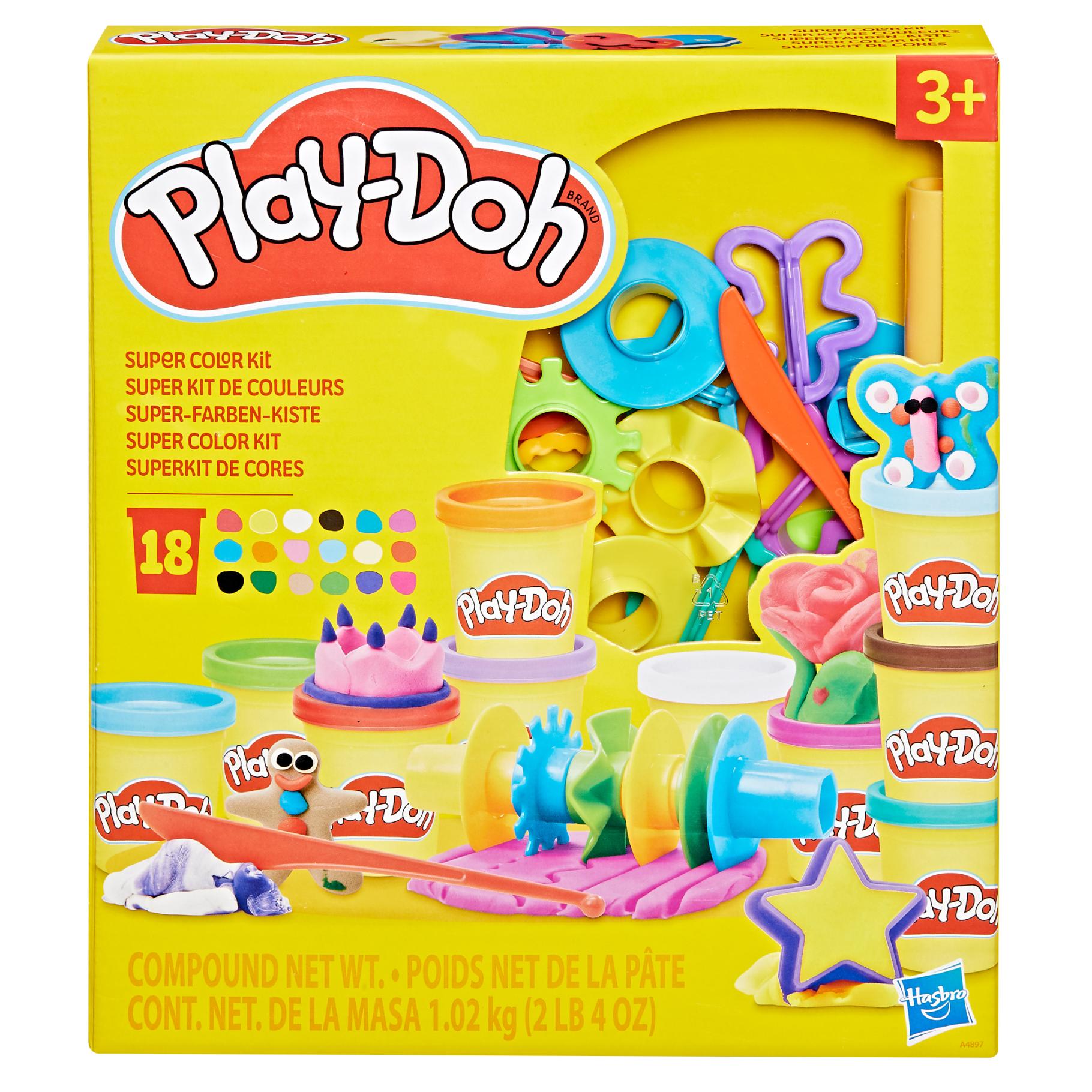 Top1Toys Play-Doh super color kit