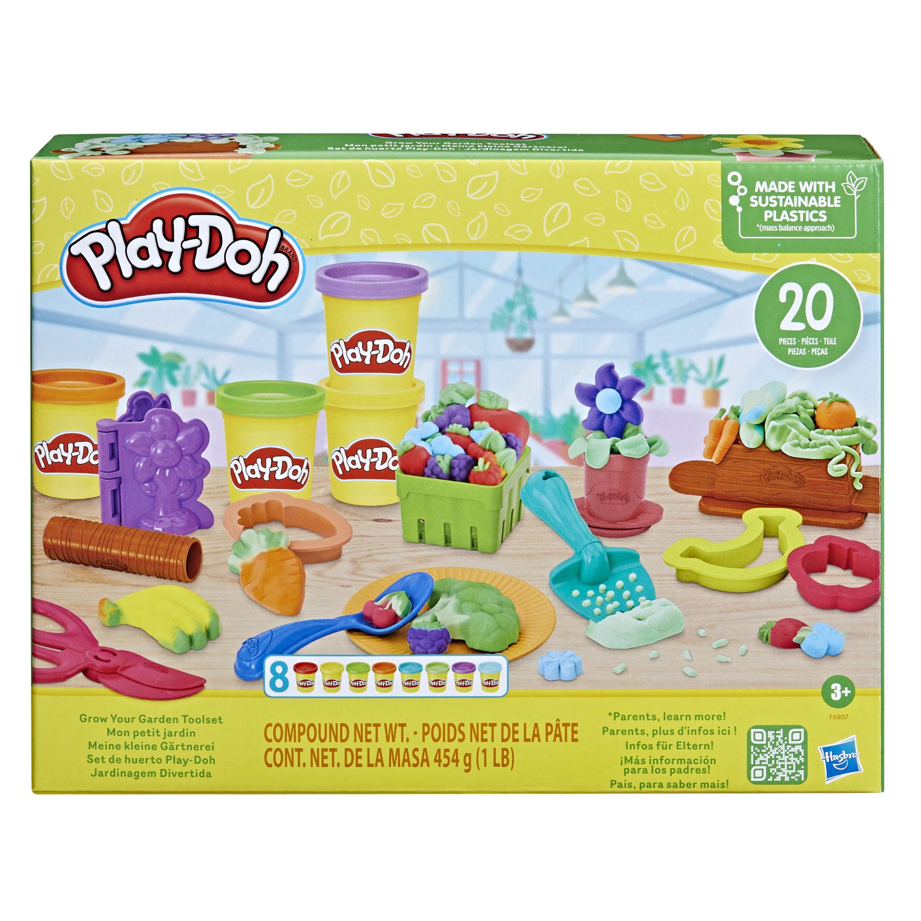 Top1Toys Playdoh grow your garden toolset