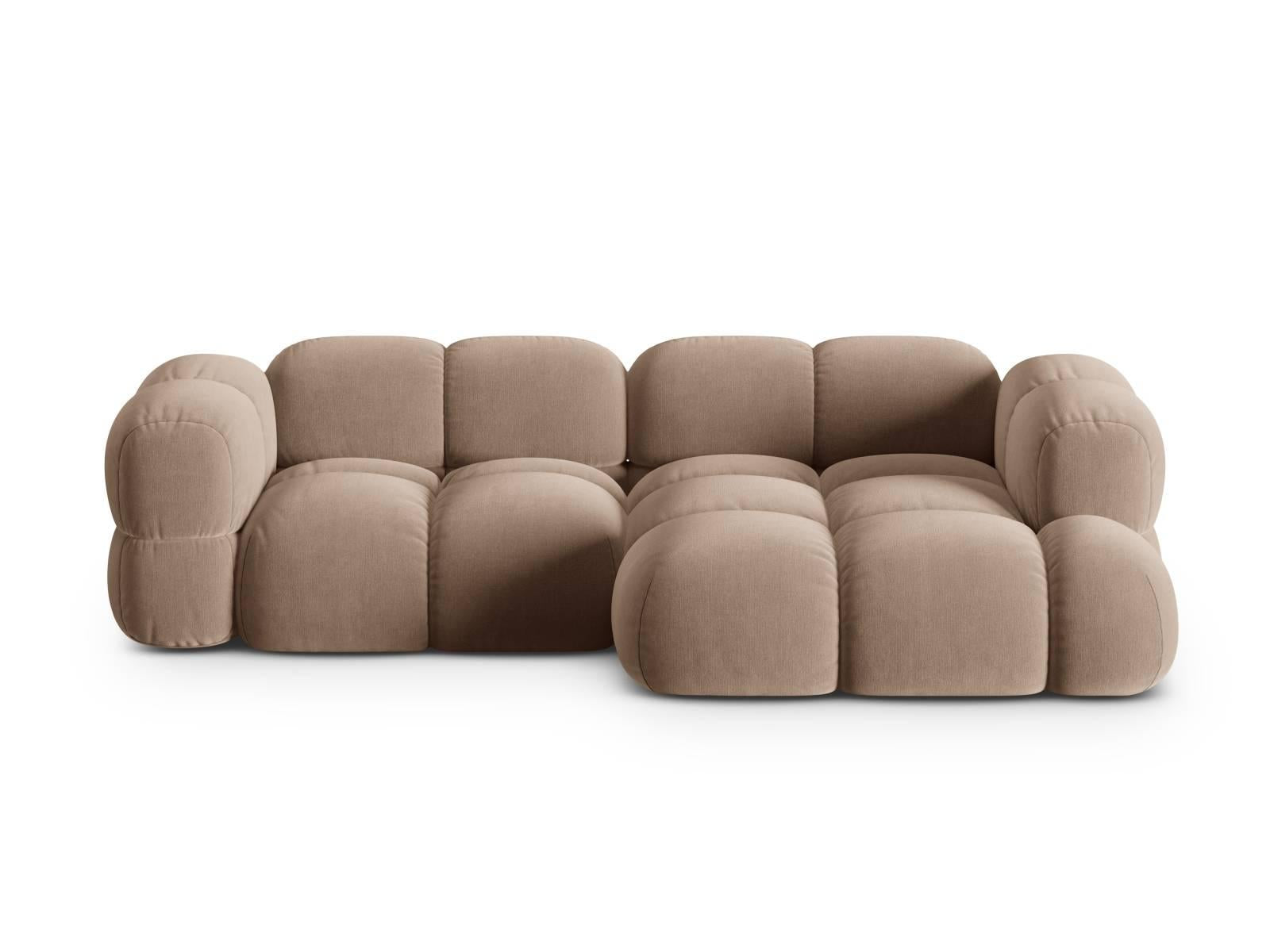 Cosmopolitan Design Hoekbank Loretto rechts velvet | 