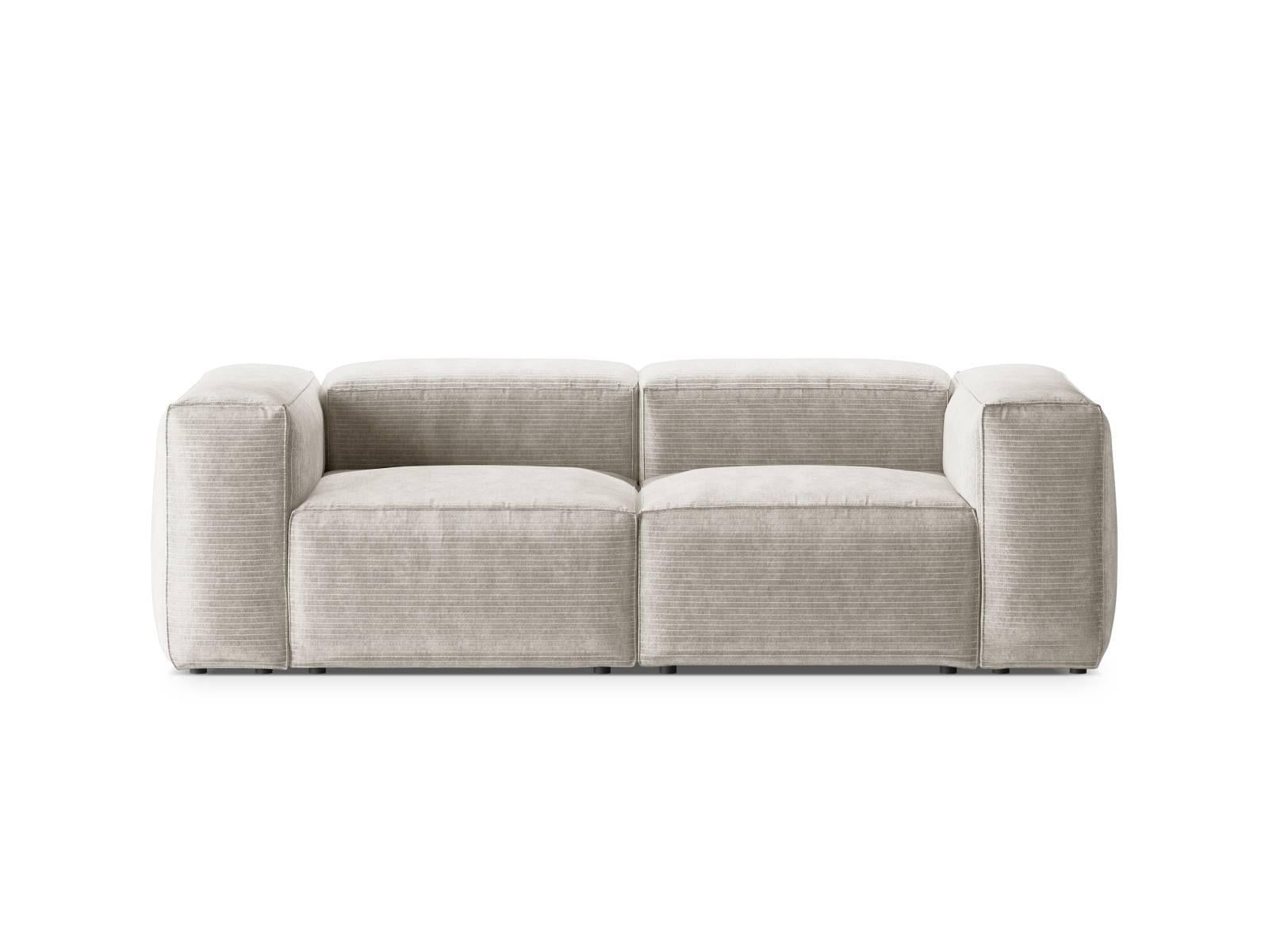 Cosmopolitan Design 3-zitsbank Bergamo ribstof | 