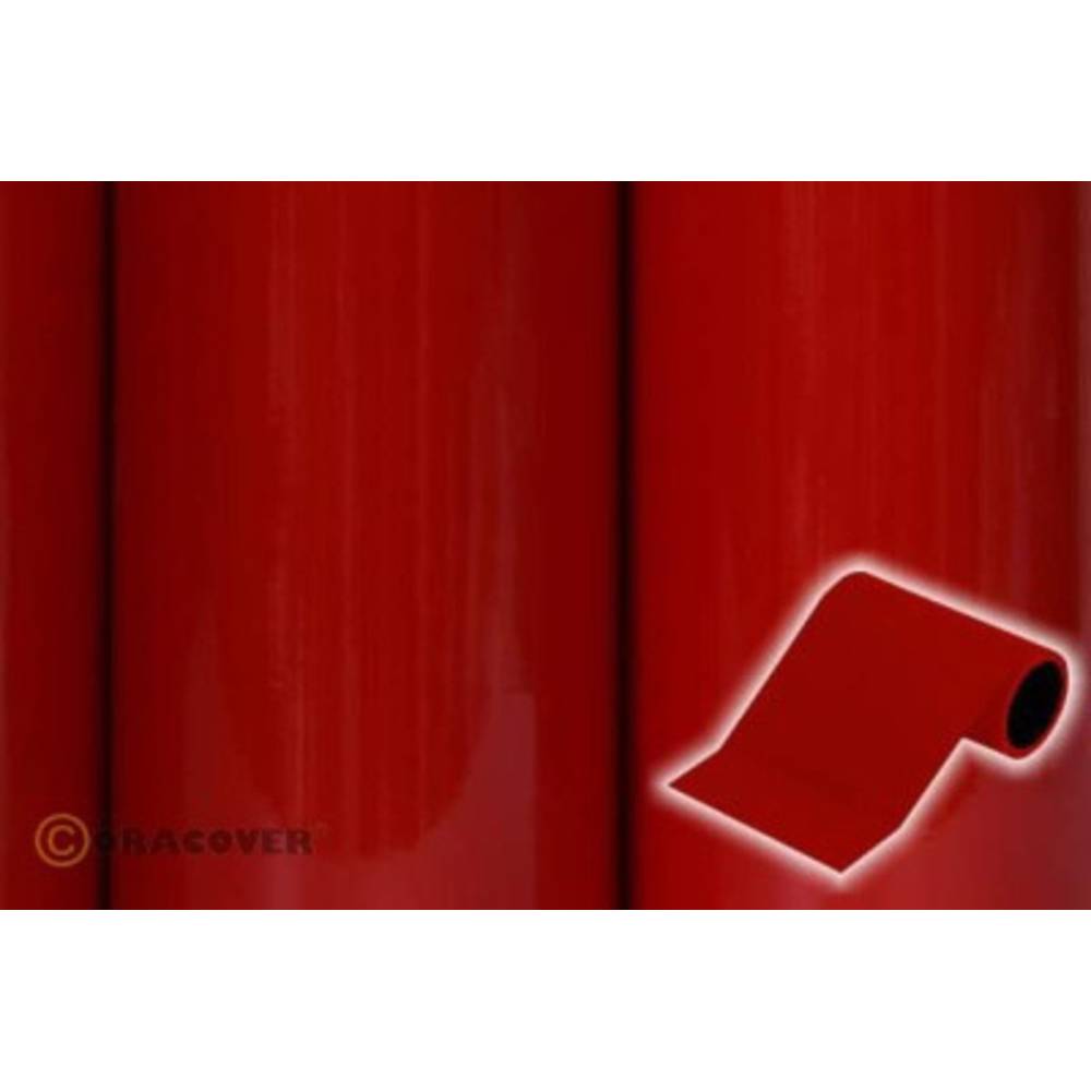 Oracover 27-222-002 Decoratiestrepen Oratrim (l x b) 2 m x 9.5 cm Schaal-lichtrood