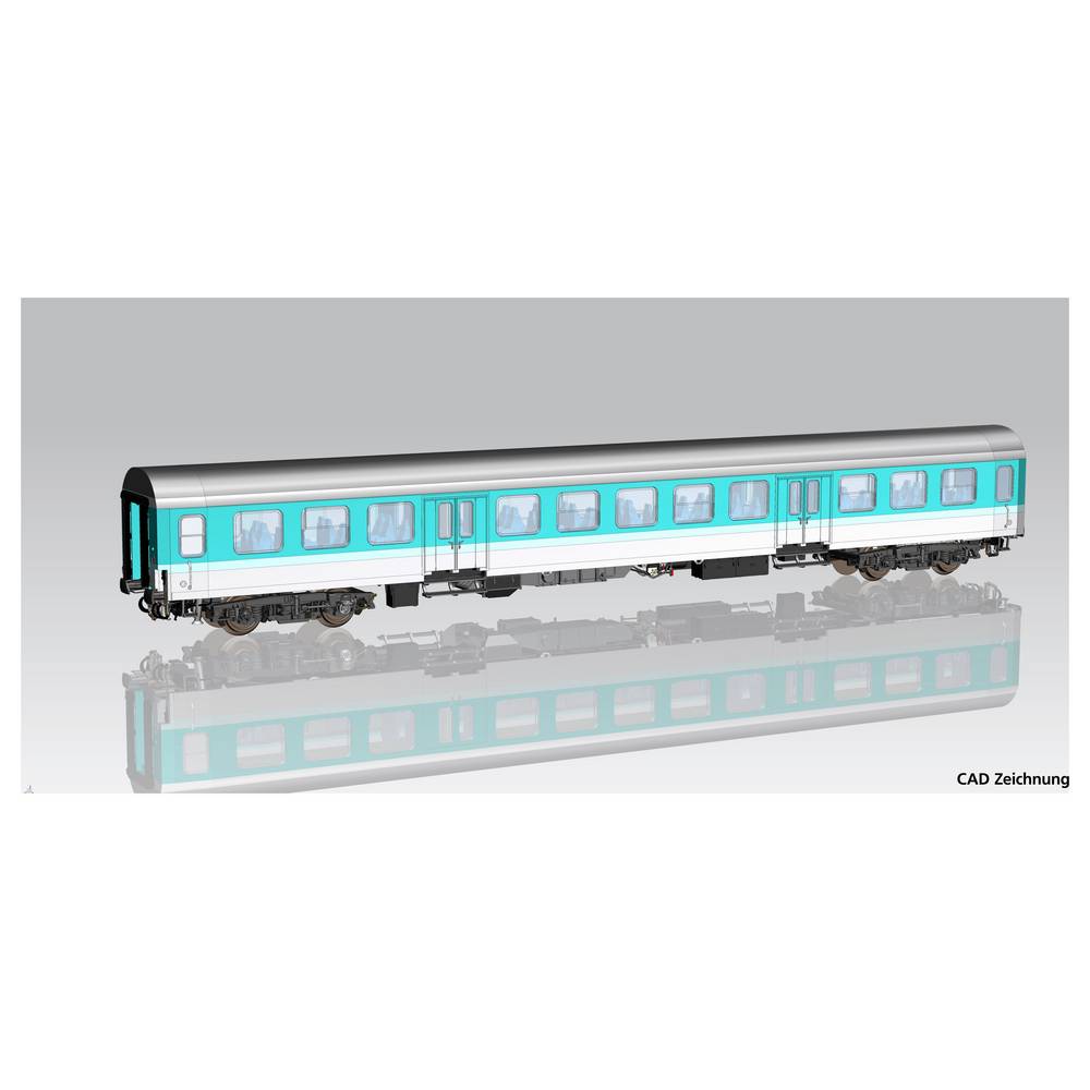 Piko H0 28006 H0 Halberstadter middenrijtuig mintgrin 2. klas van de DB AG