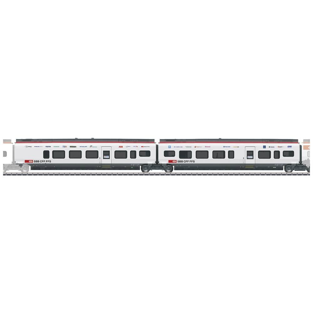 Märklin 43467 H0 uitbreidingsset 2 voor de Rabe 501 Giruno van de SBB