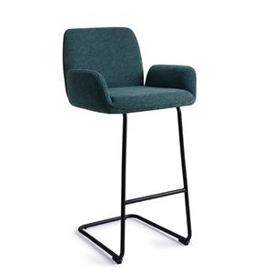 Jesper Home Barkruk Misaki Arch Black - Merry Mermaid (zithoogte 76cm)