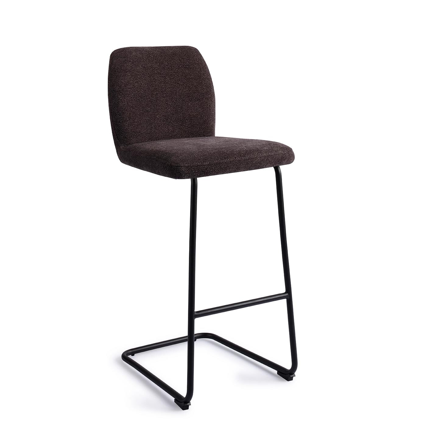 Jesper Home Barkruk Ikata Arch Black - Almost Black (zithoogte 76cm)