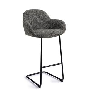 Jesper Home Barkruk Kushi Arch Black - Skyfall (zithoogte 78cm)