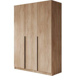 Meubella Kledingkast Sabre - Eiken - 150 cm