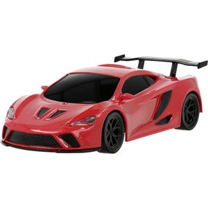 MODSTER 1:40 RC auto Racewagen, Sportwagen  Mini Racer Thunder V1 Red 1/40 Rood 4WD RTR 2,4 GHz Incl. accu en laadkabel, Met lichteffect