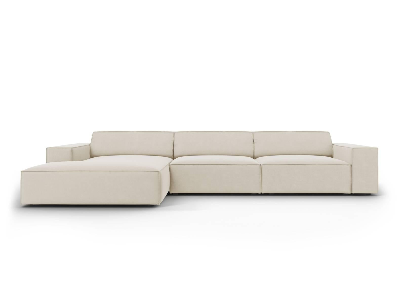 Micadoni 5-zits hoekbank Jodie velvet links | 