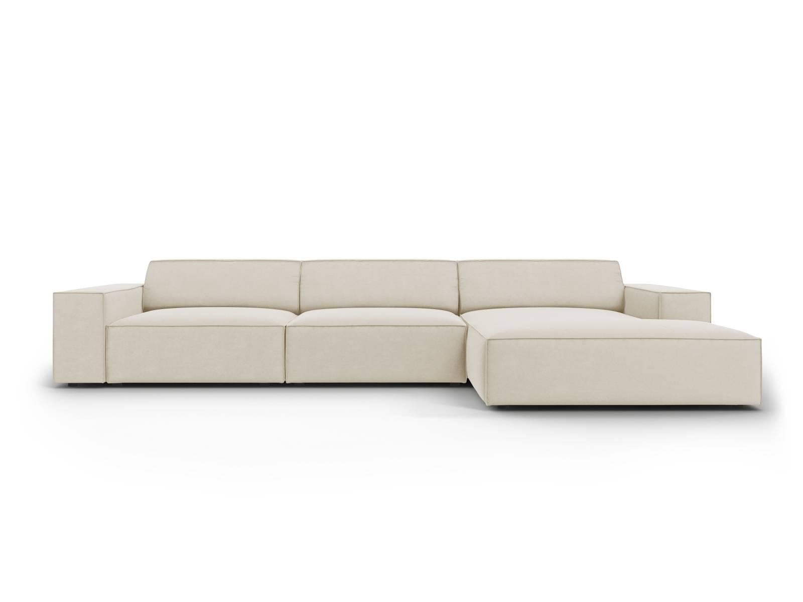 Micadoni 5-zits hoekbank Jodie velvet rechts | 