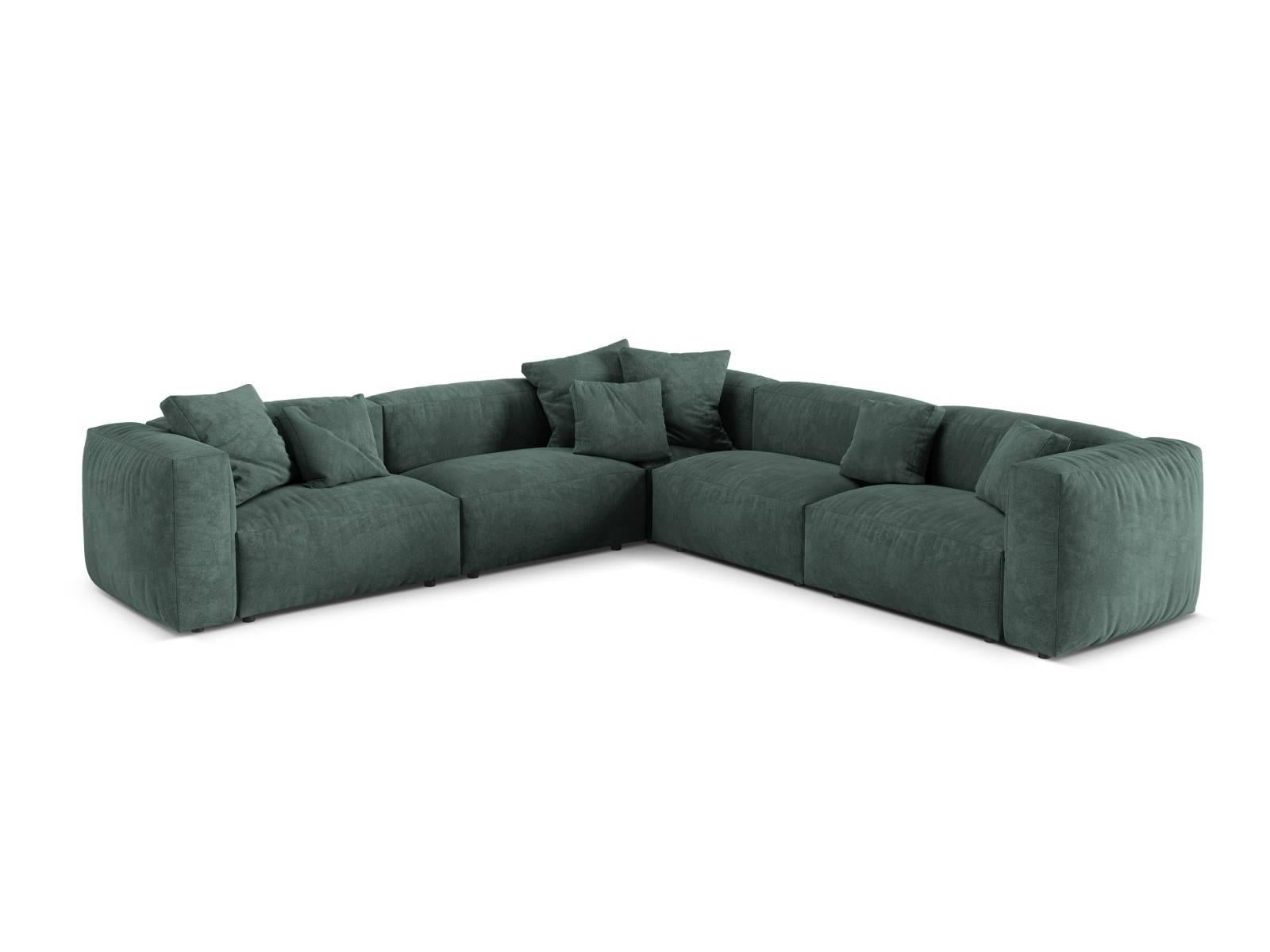 Micadoni 5-zits hoekbank Martina velvet | 