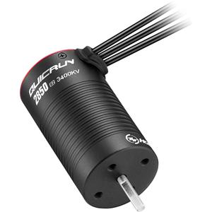 Hobbywing QuicRun 2850SL G2 3400kV Brushless elektromotor voor autos kV (rpm/volt): 3400