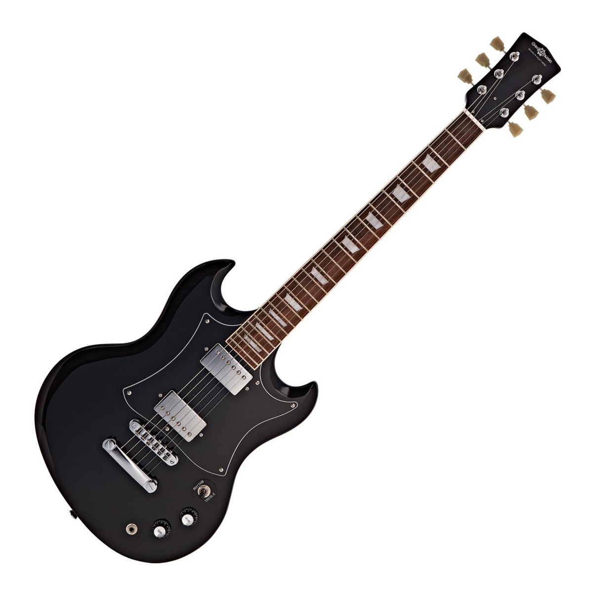 Gear4Music Brooklyn Select Electric Guitar by  Black