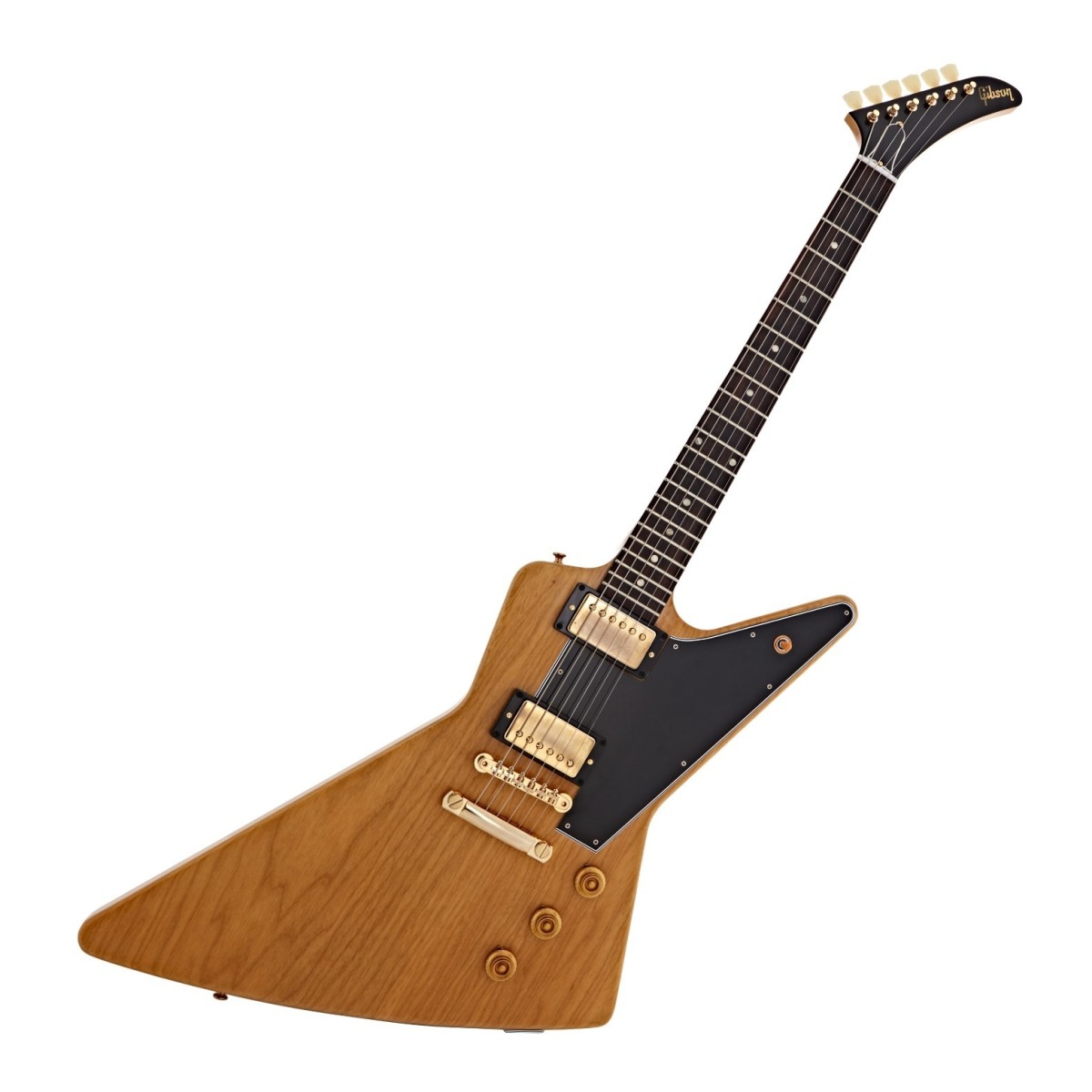 Gibson Custom Shop Gibson Custom 1958 Korina Explorer Reissue Black Pickguard #841097