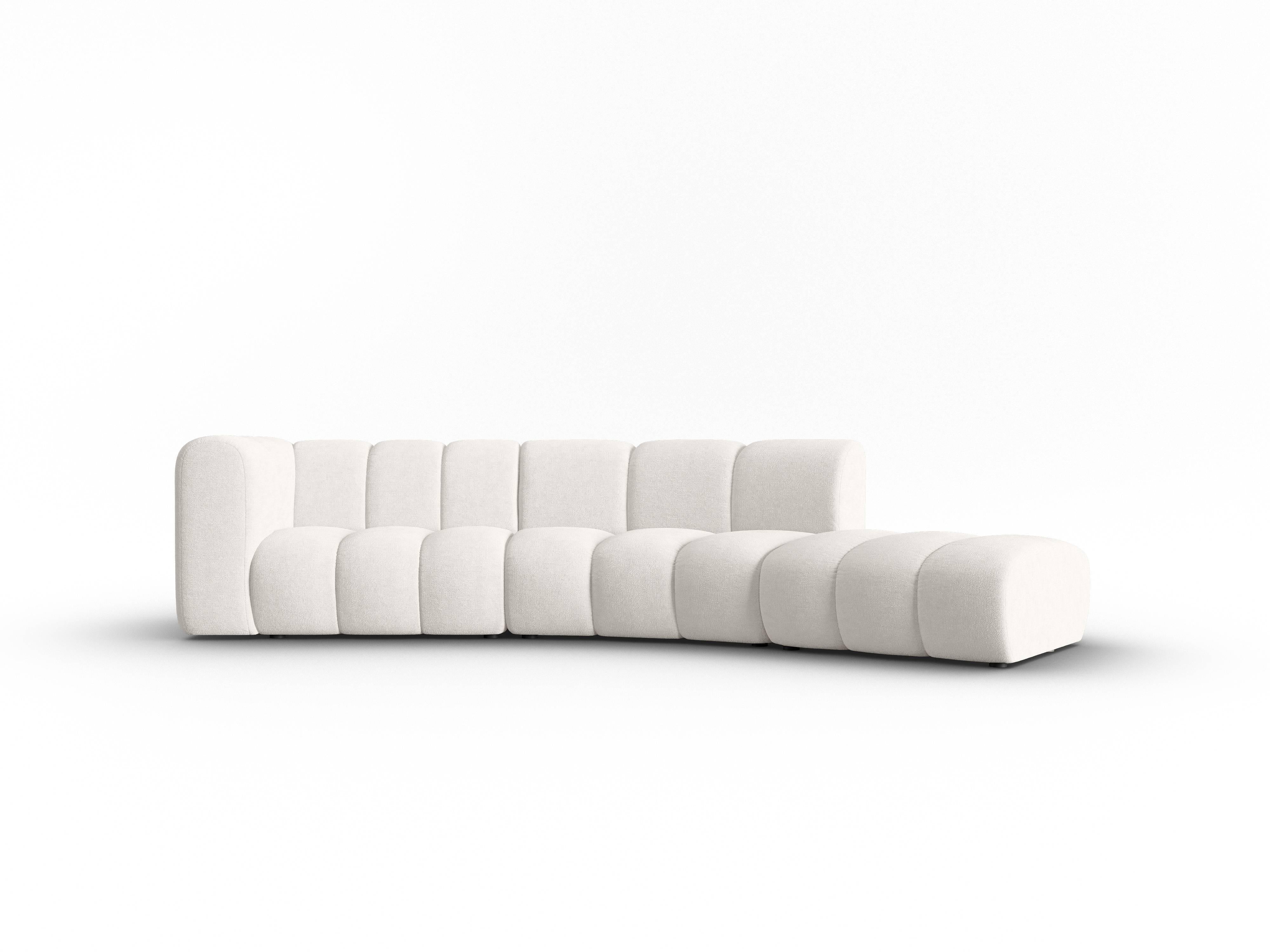 Interieurs 86 Hoekbank Skyler halfrond rechts chenille | 