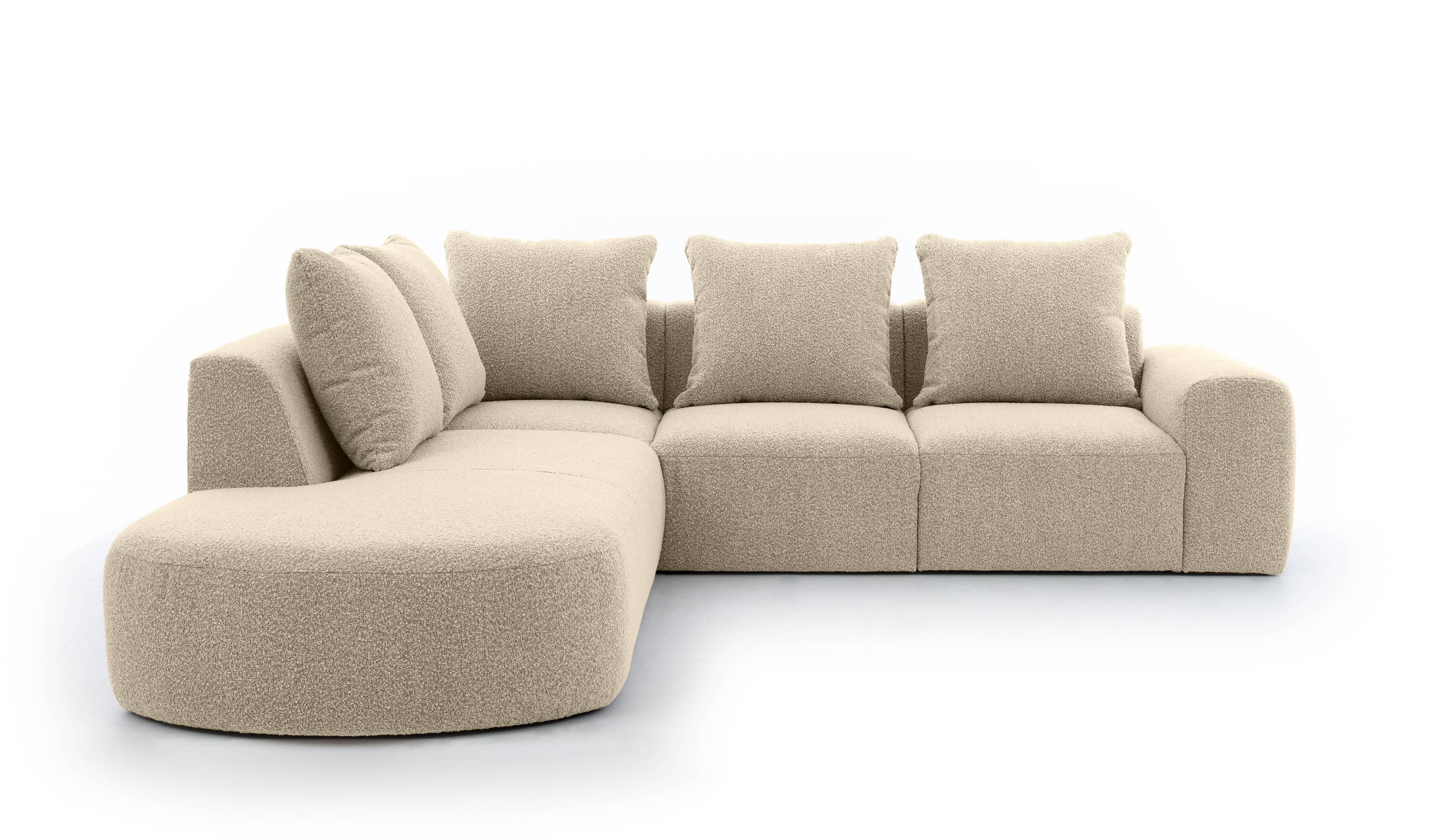 NADUVI Collection Hoekbank Arrezzo Big links velvet | 