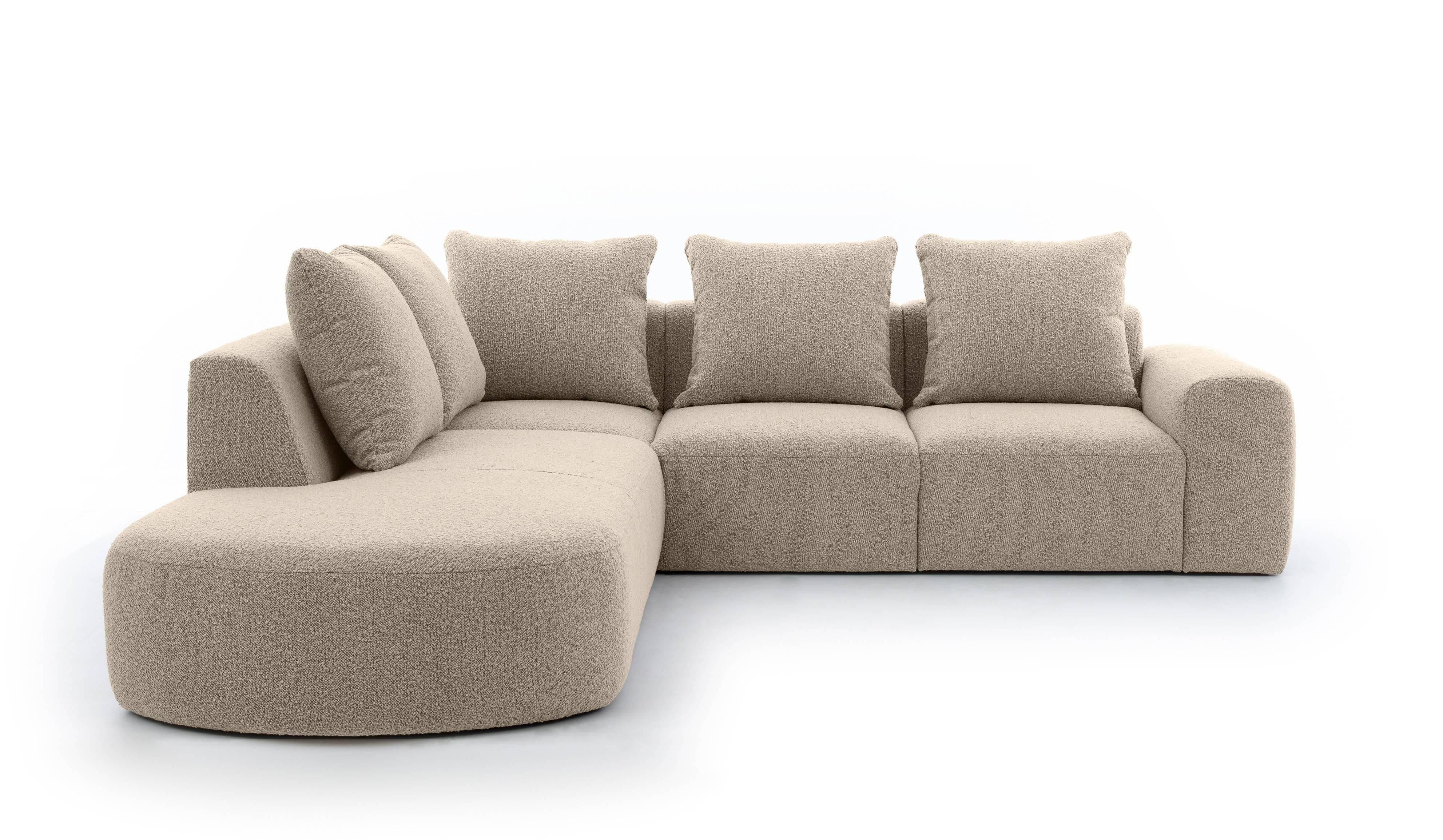 NADUVI Collection Hoekbank Arrezzo Big links velvet | 