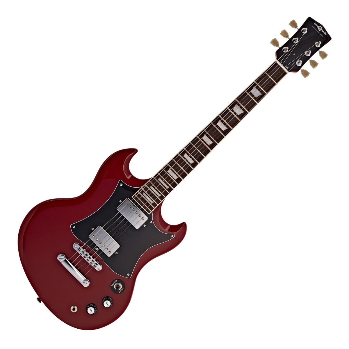 Gear4Music Brooklyn Select Elektrische Gitaar van  Rood