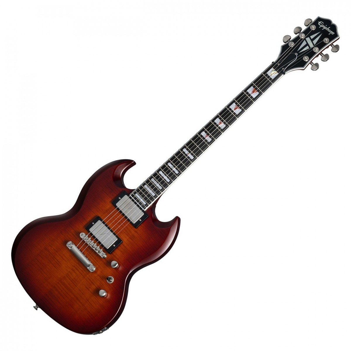 Epiphone SG Prophecy Inspired by Gibson Aged Bengal Tiger Burst