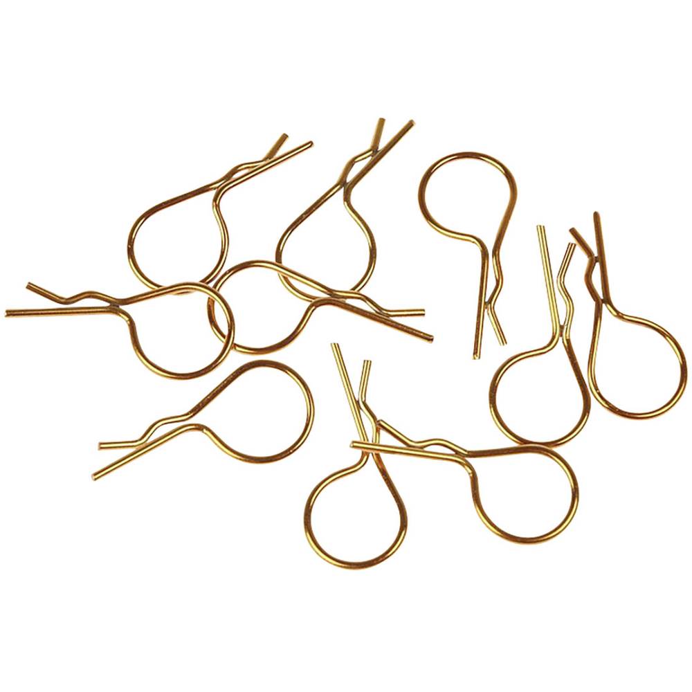 XCeed 1:10 Bodyklemmen Goud 1 stuk(s)