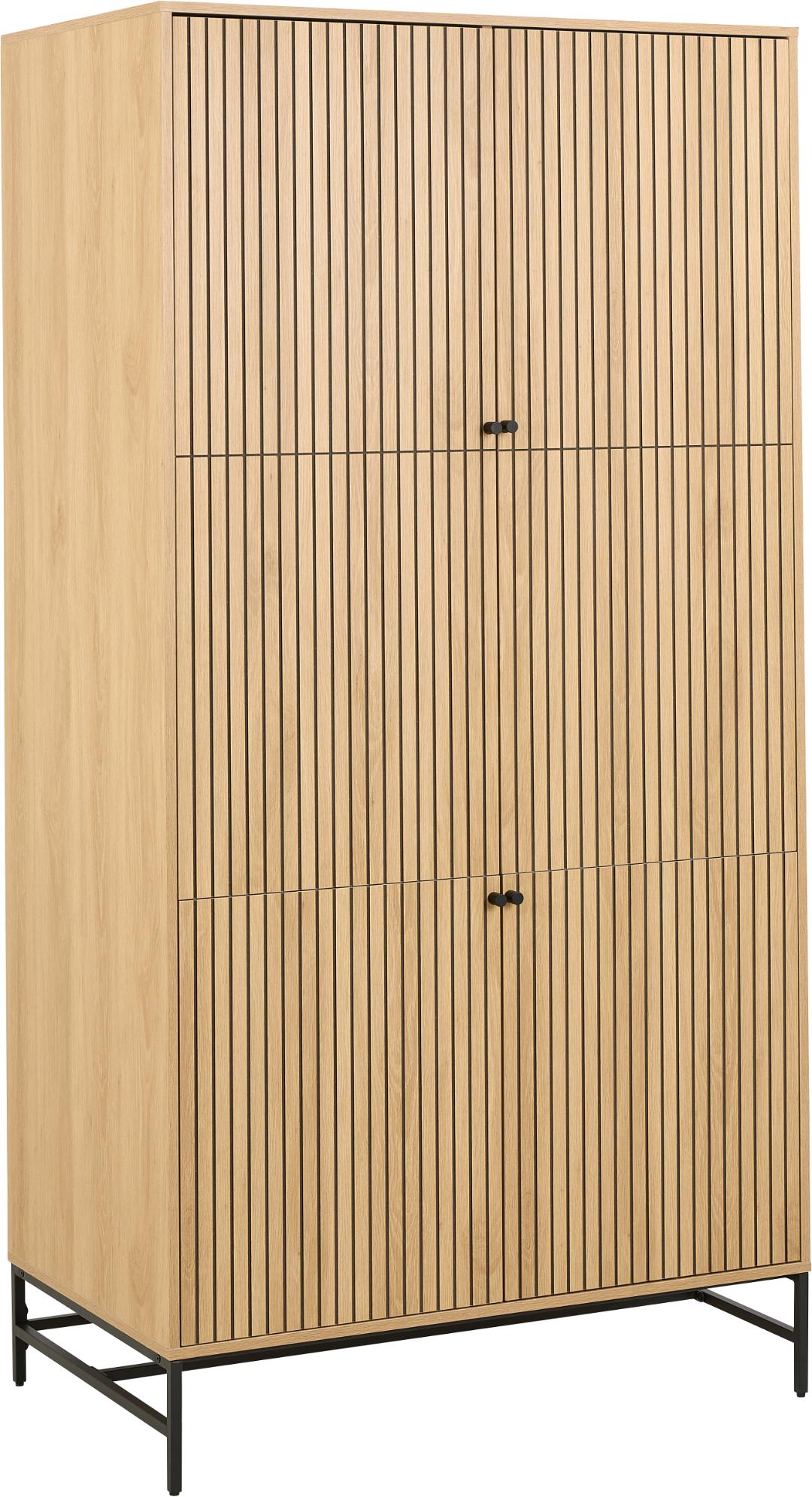 Het Steigerhouthuis Albany kledingkast