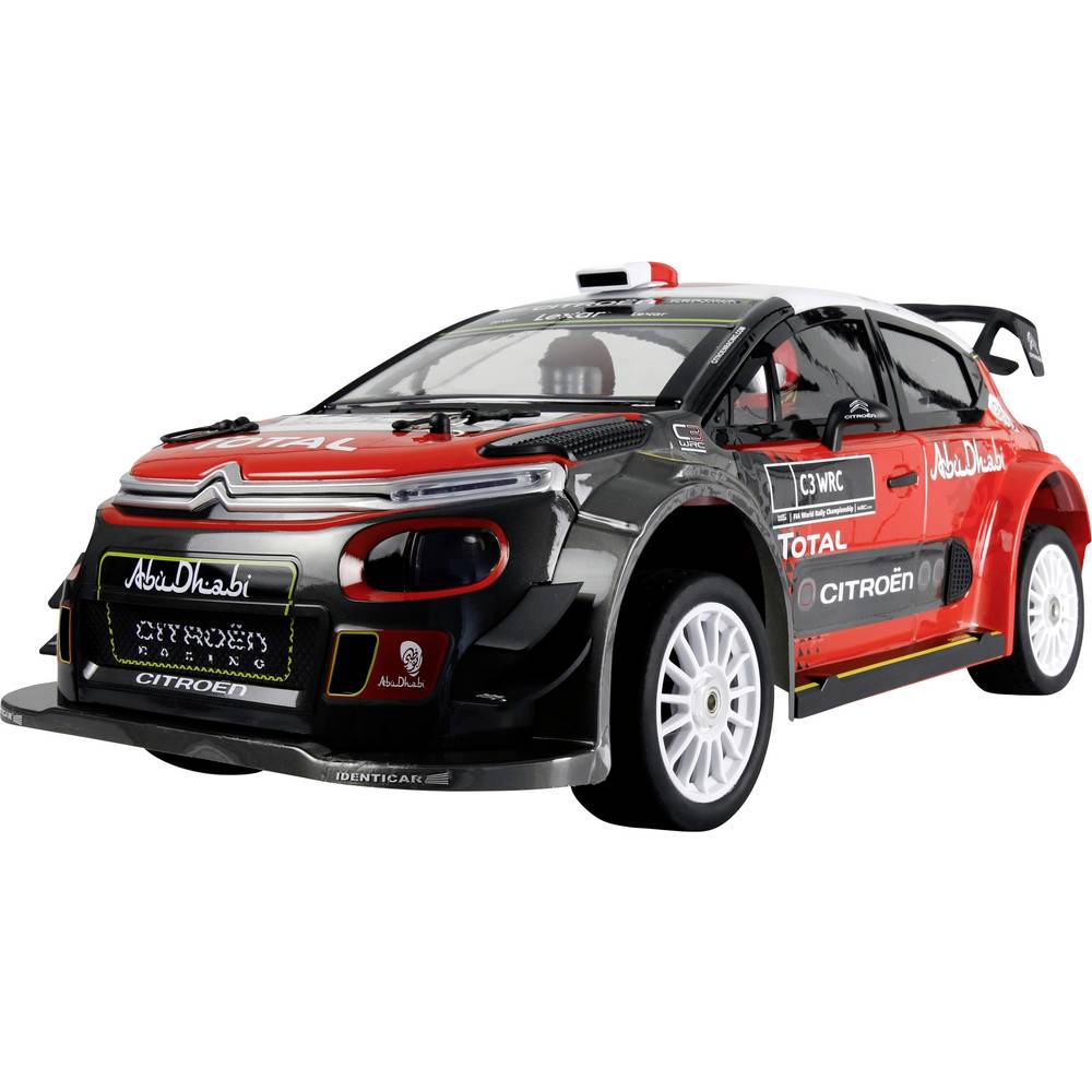 Amewi Hyper Go Citroen C3 WRC Rallye Brushless 1:7 RC auto Elektro Rallywagen 4WD RTR 2,4 GHz Incl. accu en lader, Met geluidsfunctie, Met lichteffect