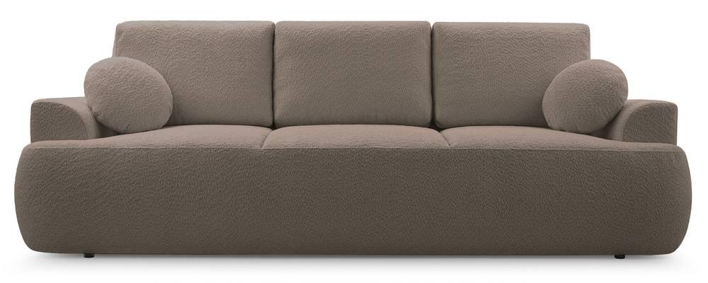 NADUVI Collection 3-zitsslaapbank Bontero bouclé met opbergruimte | 