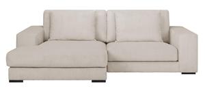 NADUVI Collection Hoekbank Kayuma ribstof links &VerticalLine; 