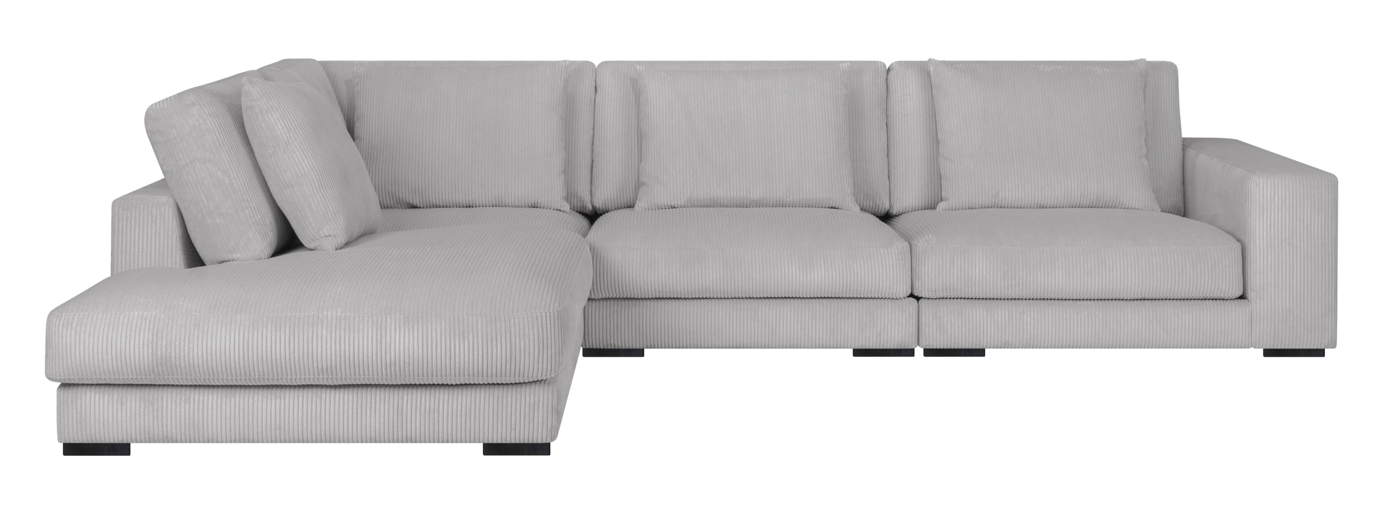 NADUVI Collection Hoekbank Kayuma ribstof links | 