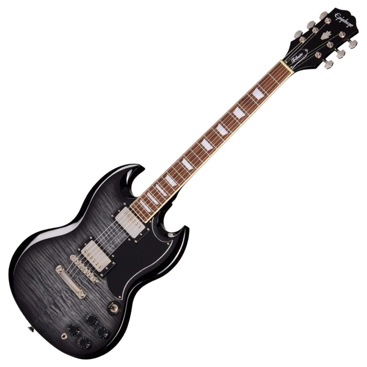 Epiphone SG Tribute Plus Ebony Burst