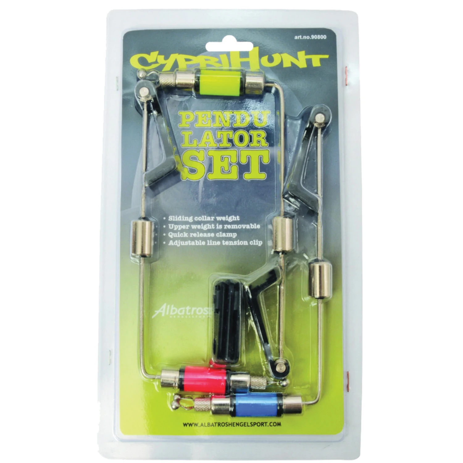 ALBATROS Cyprihunt Pendulator Set - stijlvolle hanger indicator voor nauwkeurige beetregistratie
