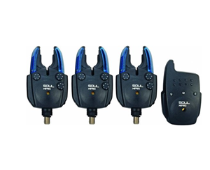 Soul Nero Bite Indicator Set 3+1 - uitbreidbare beetmelderset met luxe koffer