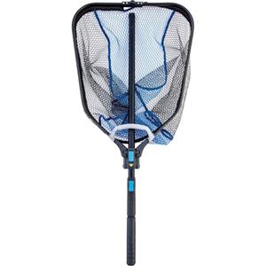Predox DLX Foldable Net - heavy duty opvouwbaar schepnet met ge&iuml;ntegreerde zaklamp en rubber coating