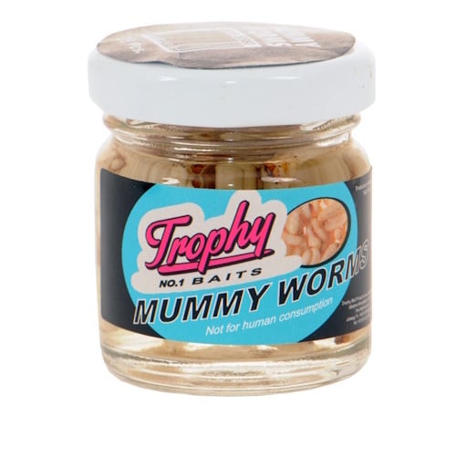 Mummy Worms geconserveerde wasmotten - verkrijgbaar in White, Yellow, Red, Green en Orange (25 stuks) White 25 Stuks