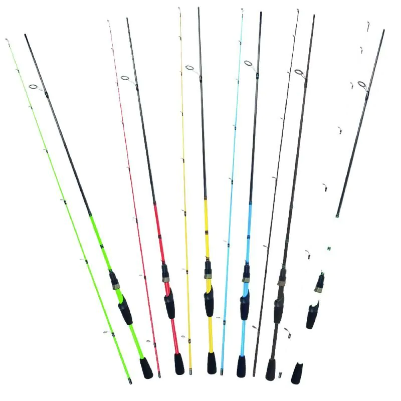 ALBATROS Streetfishing Concept UL Spin - 2-delige ultra light spinhengel 210 cm, 3-12 g werpgewicht, 90 g lichtgewicht Pink - Roze