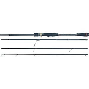 Predox Kuro Night Hawk Travel 240/4 roofvishengel - 4-delige reisvariant verkrijgbaar in 10-40, 27-70 en 50-100 gram 27-70GR