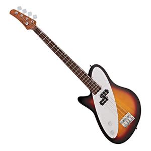 Hartwood Satellite linkshandige basgitaar sunburst