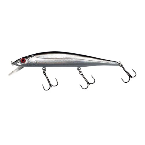 Predox XS-Pro Cuda 11,5CM 15g – drijvende plug met holografische afwerking en 3D ogen Minnow