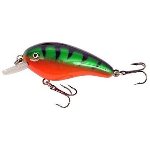 Predox Big Joe 9CM - drijvend kunstaas met ratel en natuurlijke zwemactie Green Perch