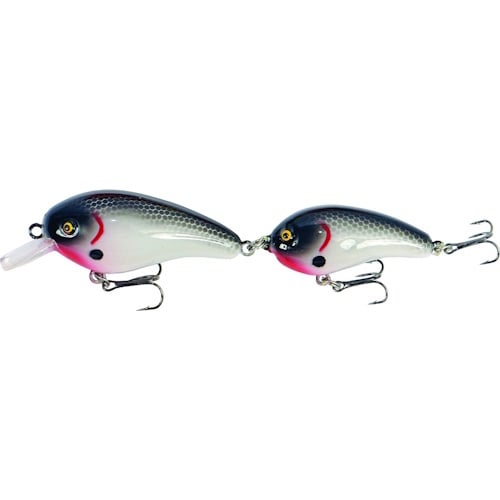 Predox Follow Joe 1 13CM - tweedelig drijvend kunstaas met realistische zwemactie en ratel Minnow