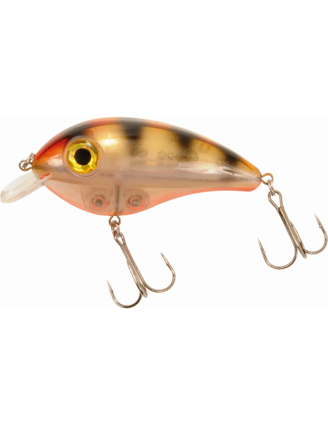 Predox Big Eye Joe Plug 11,5 cm – Drijvende plug met ratelgeluid voor snoek en snoekbaars Golden Perch