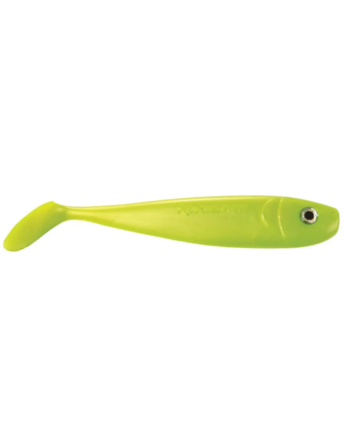 Predox Willy Wonker Shad 5 cm – Actieve en duurzame roofvis shad in diverse kleuren Limetreuse