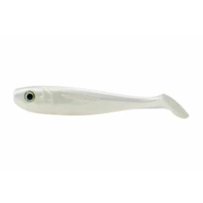 Predox Willy Wonker Shad 7,5 cm – Compacte en actieve shad voor baars en snoekbaars White Ghost