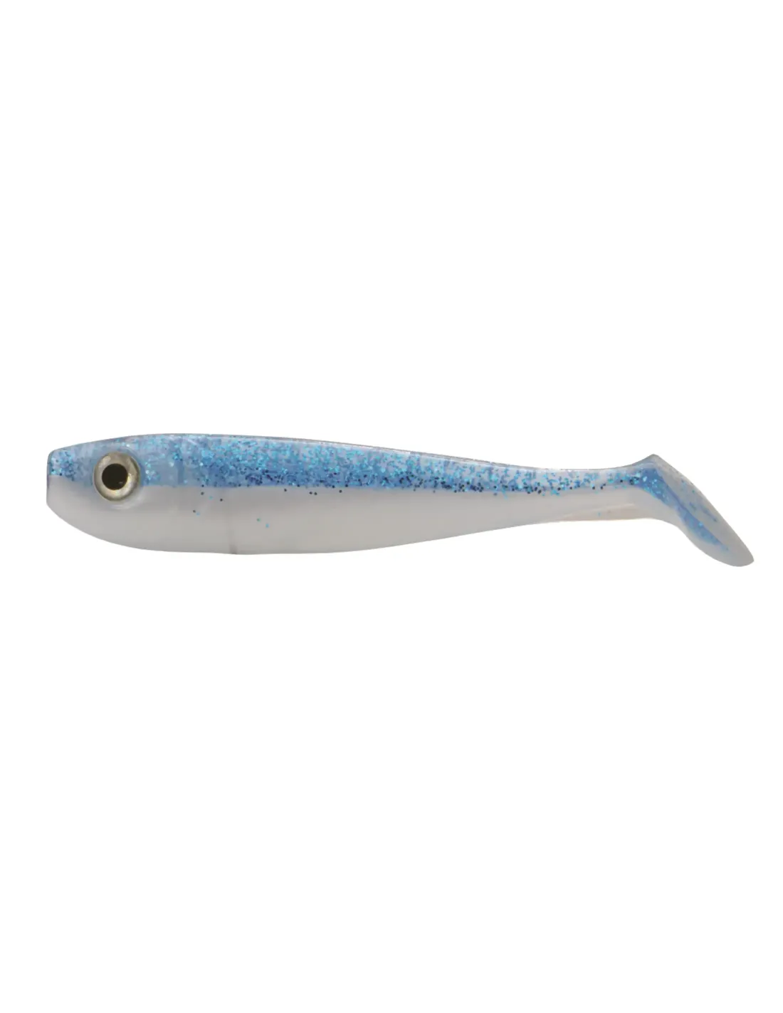 Predox Willy Wonker Shad 7,5 cm – Compacte en actieve shad voor baars en snoekbaars Blue Ice