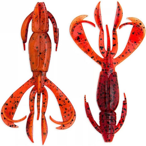 Keitech Crazy Flapper 2.8 (7 cm) Softbait - 8 stuks Delta Craw 407T