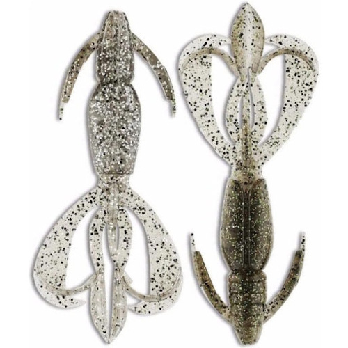 Keitech Crazy Flapper 2.8 (7 cm) Softbait - 8 stuks Silver Flash Craw 460T